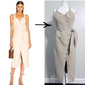 Moon River New!! Anthropologie Corduroy Midi Dress